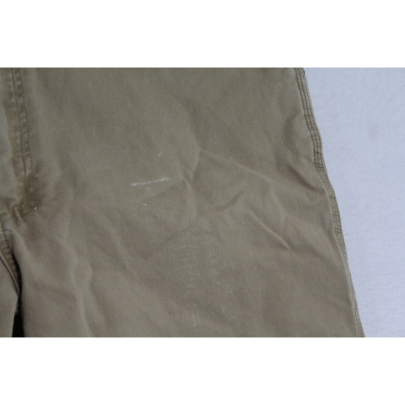 Wrangler Men Brown Pants Rugged Canvas All Terrian Size 42X32 - Picture 9 of 14